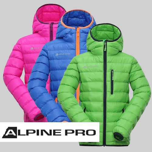 Dětské prošívané bundy Alpine Pro
