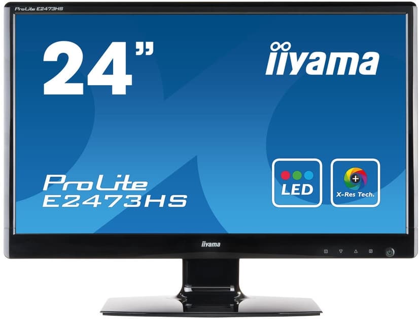 PC monitor Ilyama, 24", full HD LED