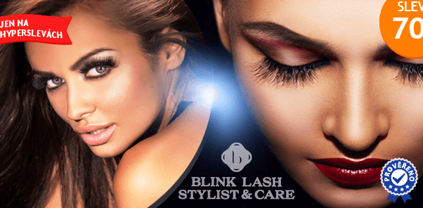 Prodloužení či doplnění řas Blink Lashes