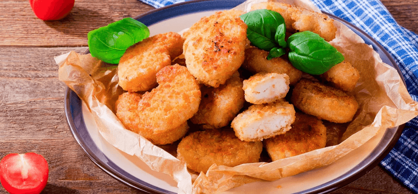 ½ kg vepřových a ½ kg kuřecích řízků