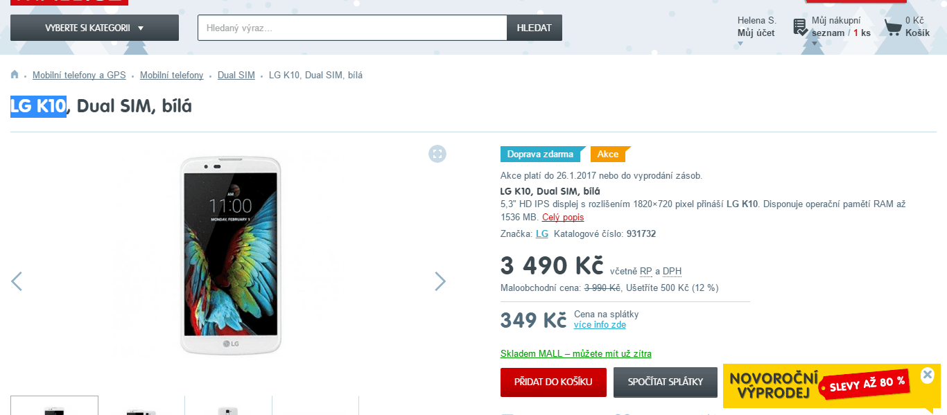 LG, 4x 1,2GHz, 1,5GB RAM, 5,3", LTE