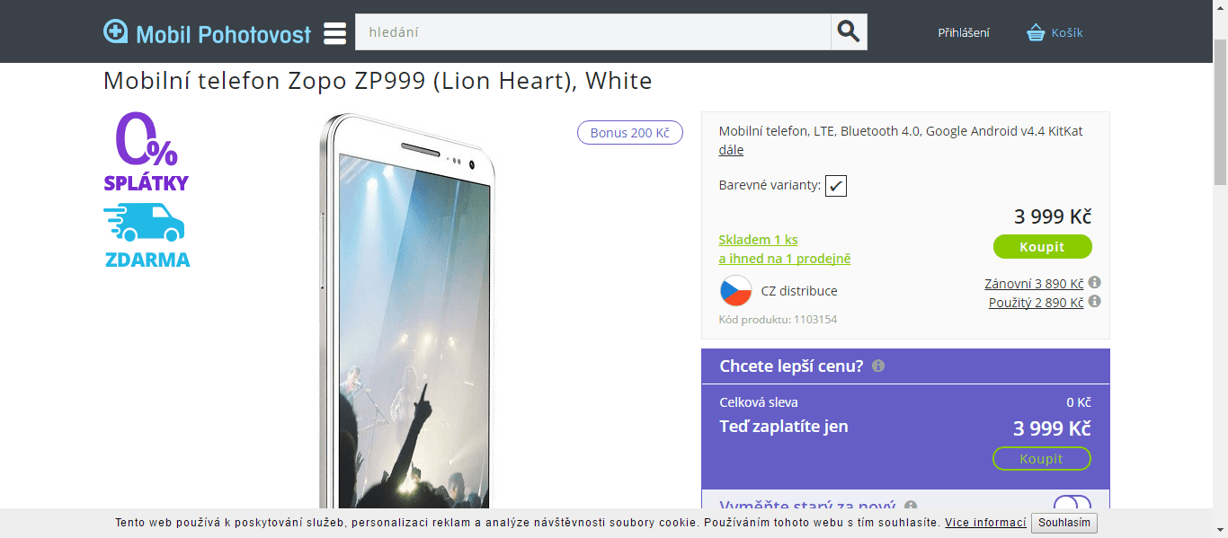 Zopo, 8x 2GHz, 3GB RAM, 5,5", LTE, NFC