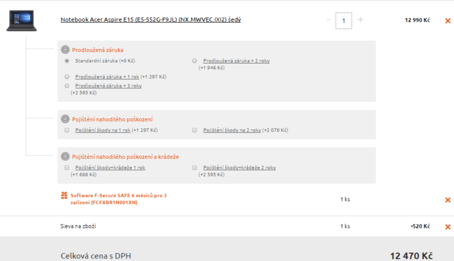 Acer, 3,4GHz, 8GB RAM, 2GB grafika