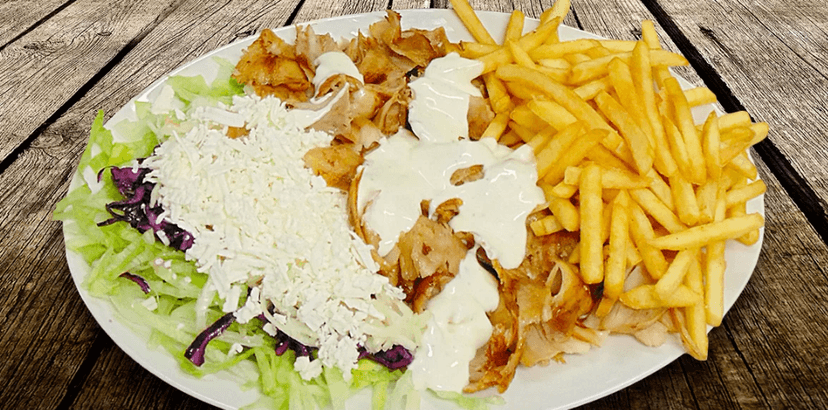 Obří tortilla nebo kebab menu