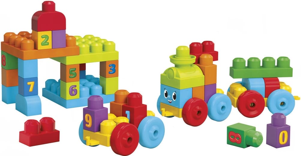 Mega Bloks Naučný vláček FB 123