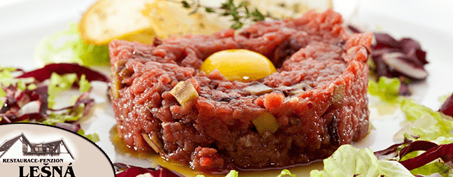 300g tataráku z pravé svíčkové + topinky