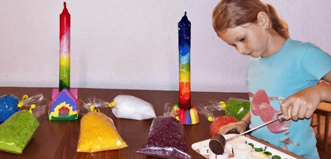 Kurz - Výroba svíček a svícnů