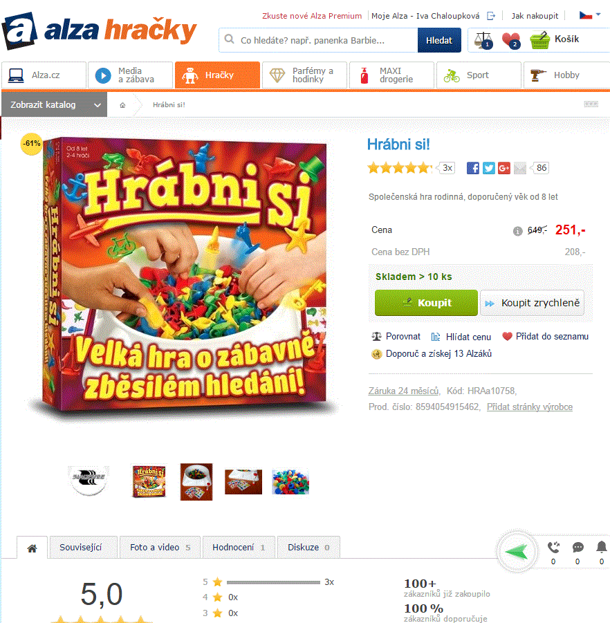 Hrábni si! Společenská hra