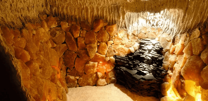 1× vstup do solné jeskyně