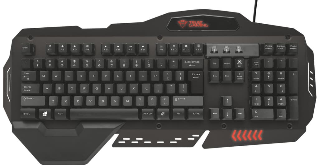Herní klávesnice Trust GXT 850 Metal Gaming