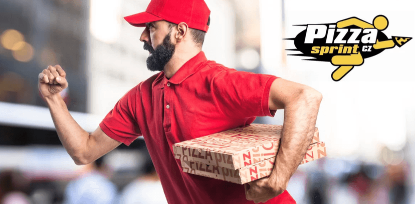 2 parádní pizzy včetně rozvozu