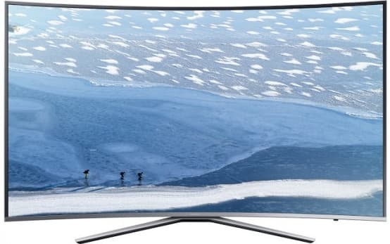 Ultra HD TV, Smart, Curved, 138 cm, Samsung