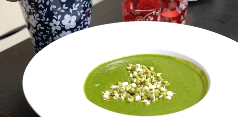 Raw menu - Polévka, dort a horký nápoj