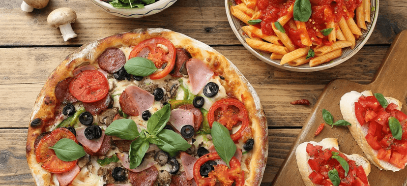 Pizza nebo pasta dle výběru pro 2