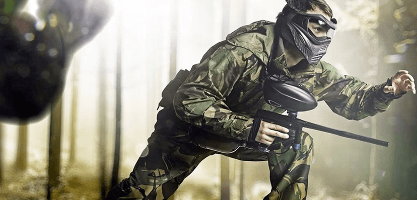 3 hodiny paintballu