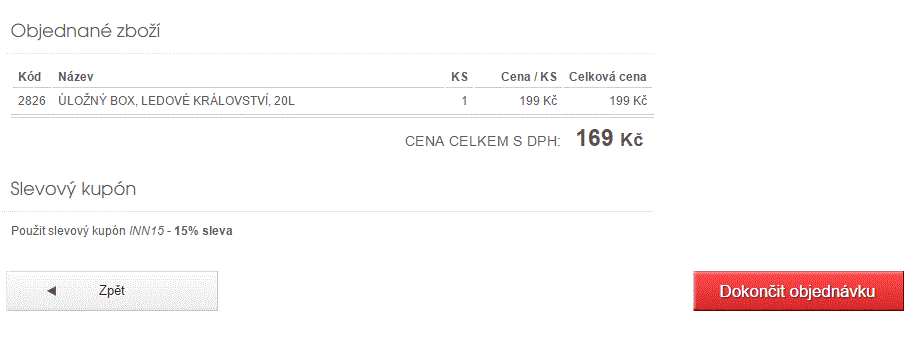 Úložný box Ledové království 20 L