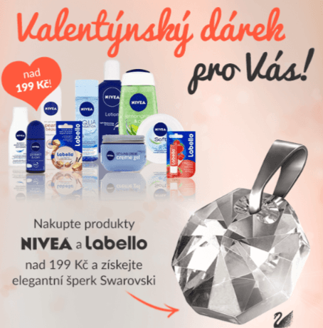 Šperk Swarovski zdarma k nákupu