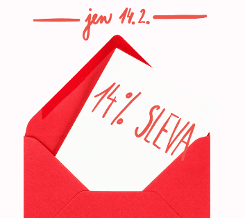 Sleva 14% na vše