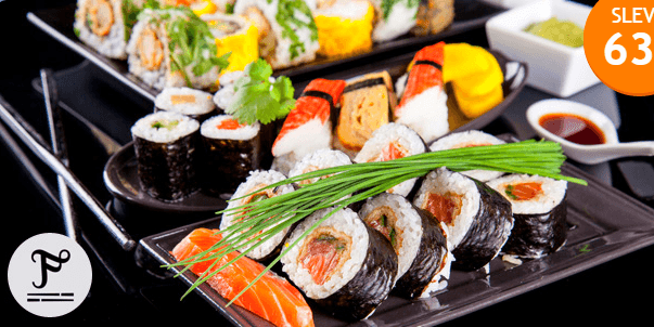 Lahodná asijská pochoutka Sushi
