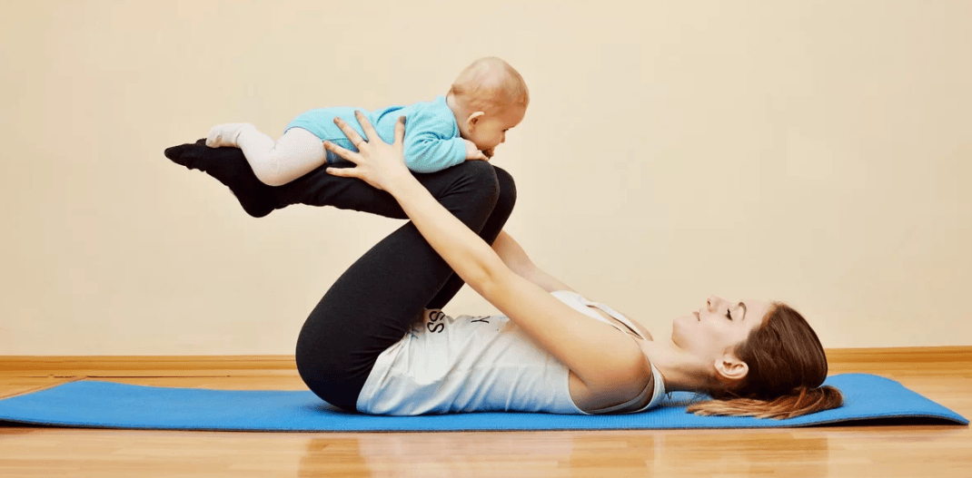 Lekce Babyjógy pro maminky s dětmi