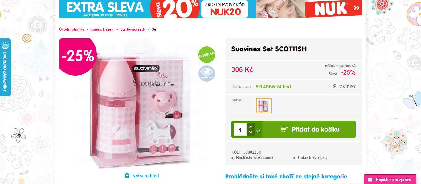 Dárkový set Suavinex