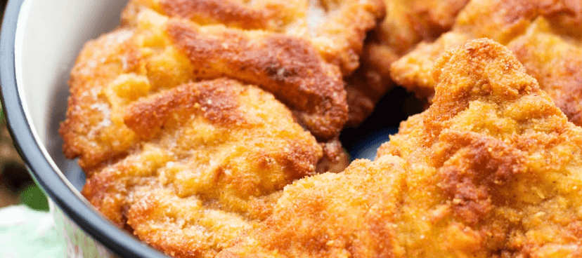 600 g řízků z kuřecího, vepřového a zvěřiny