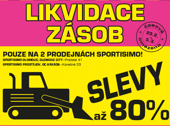 Slevy až 80% ve Sportisimu