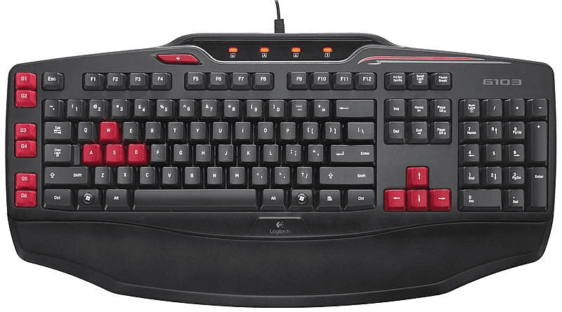 Herní klávesnice Logitech G103