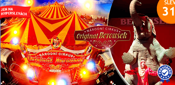 Národní CIRKUS Originál Berousek - vstupenky