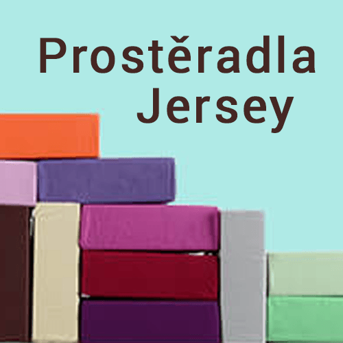 Jersey prostěradla v akci