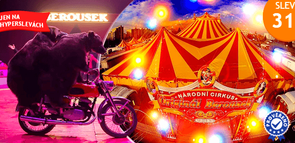 Národní CIRKUS Originál Berousek - vstupenky
