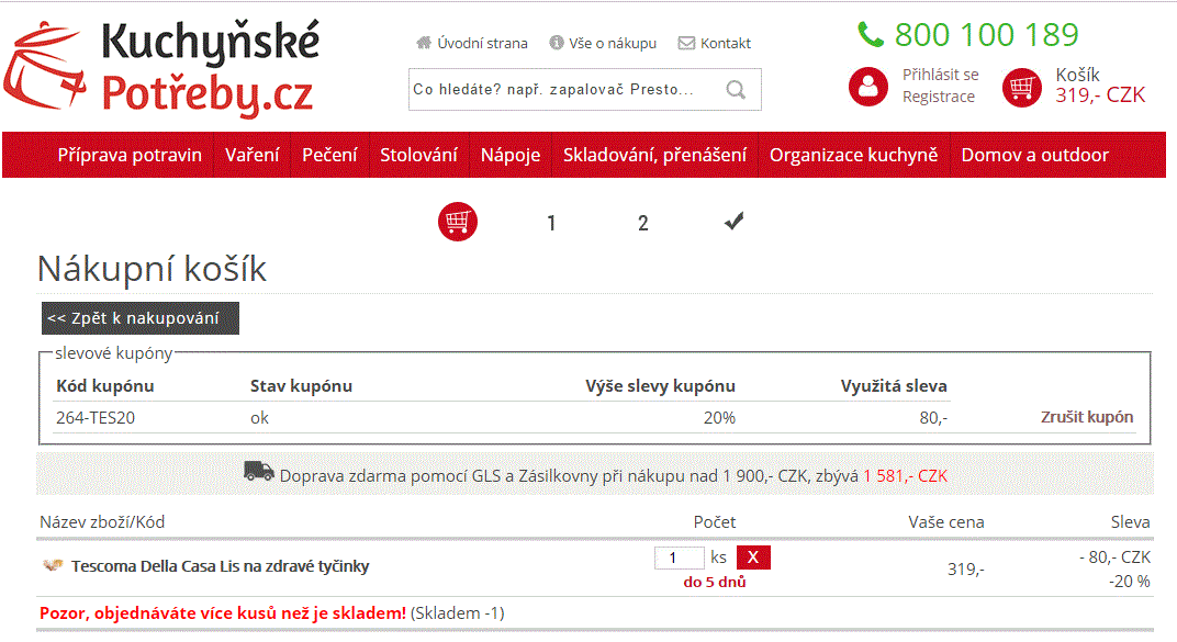 Novinky od Tescoma se slevou