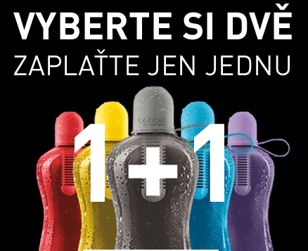 Bobble láhve Sport 1+1 zdarma
