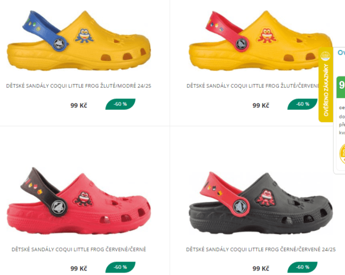 Coqui - slevy až 60% 