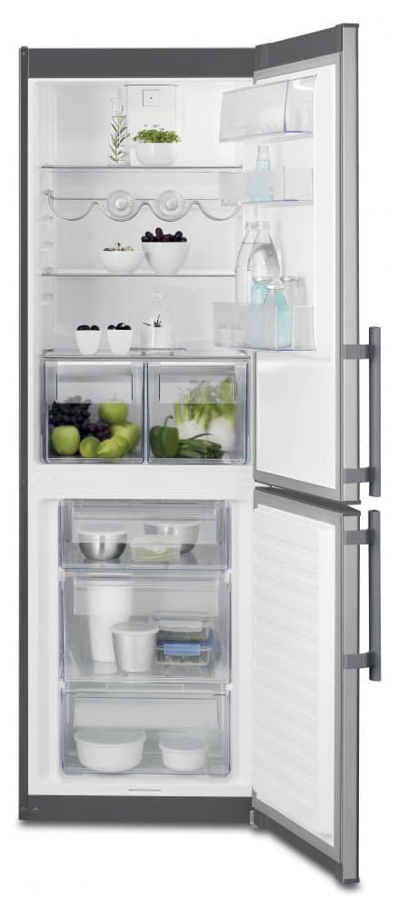 Komb. chladnička Electrolux, A+++, nerez