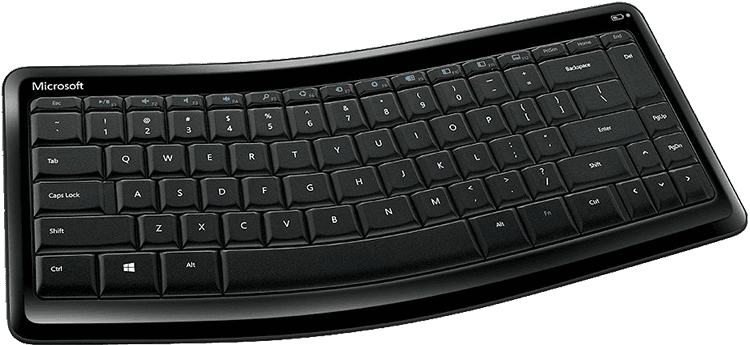 Bezdrátová klávesnice Microsoft Sculpt