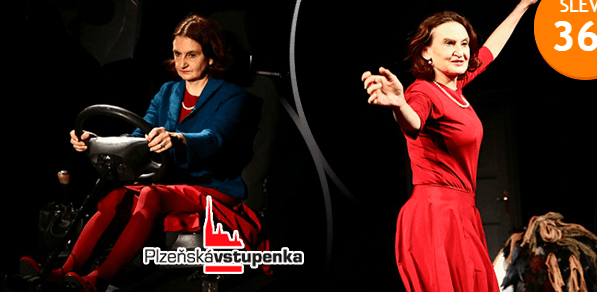 Vstupenka na one woman show Evy Holubové