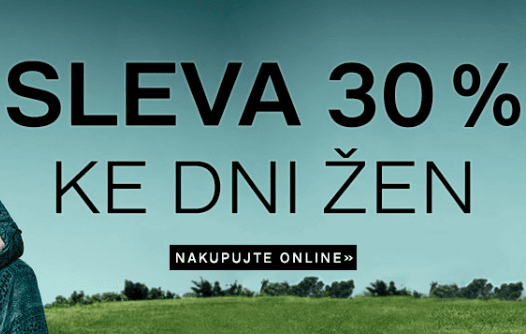 Sleva 30% na vybranou obuv a doplňky