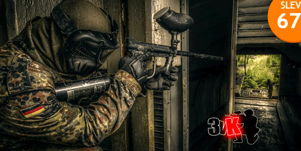 Časově neomezený paintball 