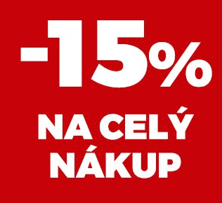 Kika - sleva 15% na celý nákup
