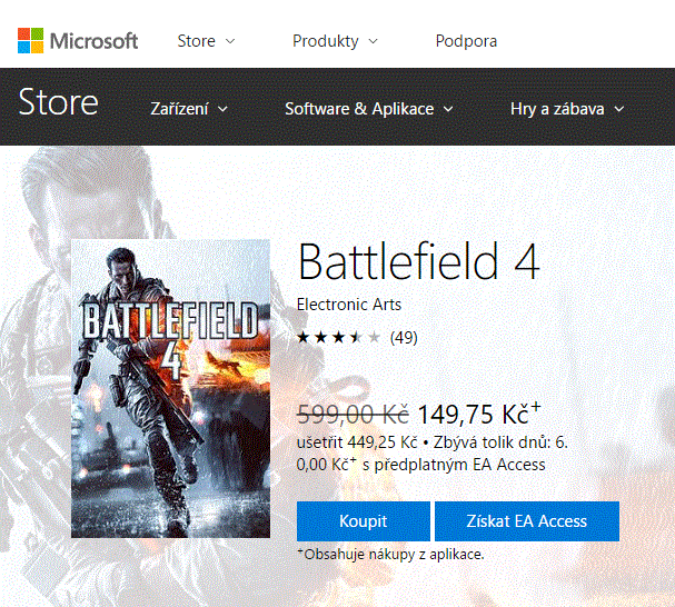 Výprodej her pro Xbox One