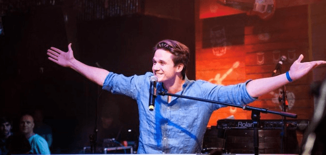 Lístek na koncert Ondřeje Gregora Brzobohatého