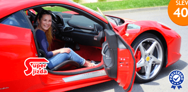 Jízda na okruhu ve Ferrari