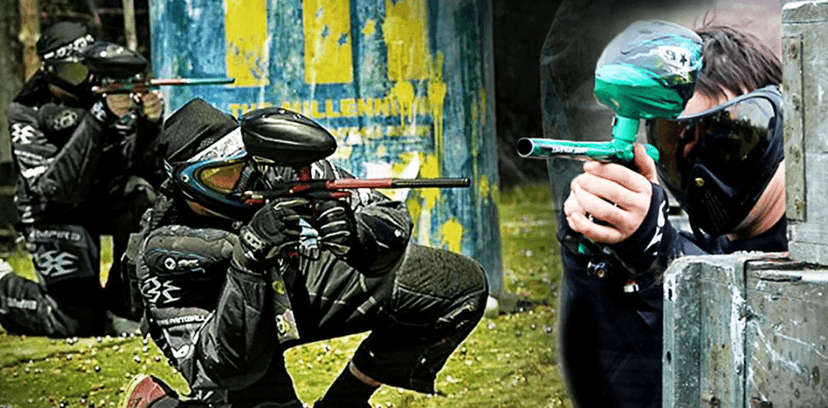Paintballové střílečce v Piraňa Paintball