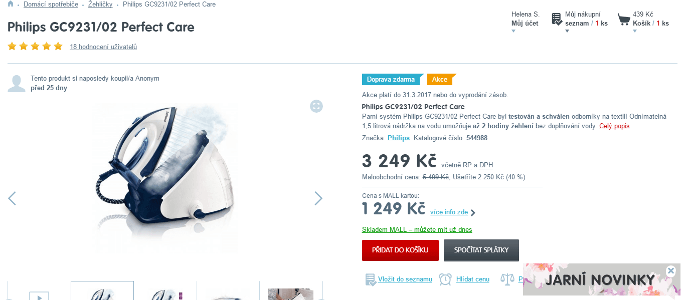 Systémová žehlička Philips PerfectCare Expert 