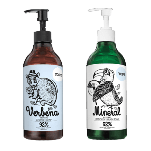 Sleva 15 % na přírodní mýdla a tělová mléka Yope