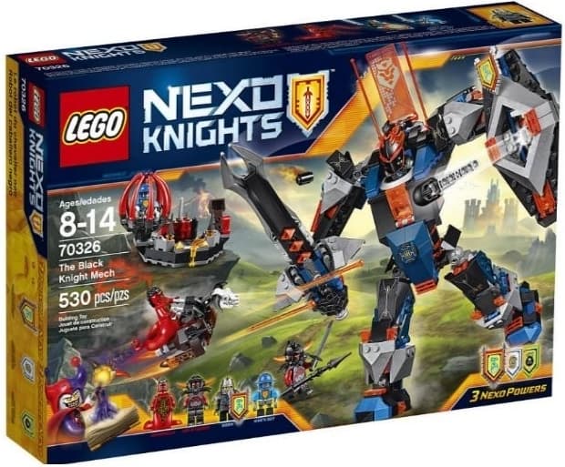 Lego NEXO KNIGHTS Robot černého rytíře