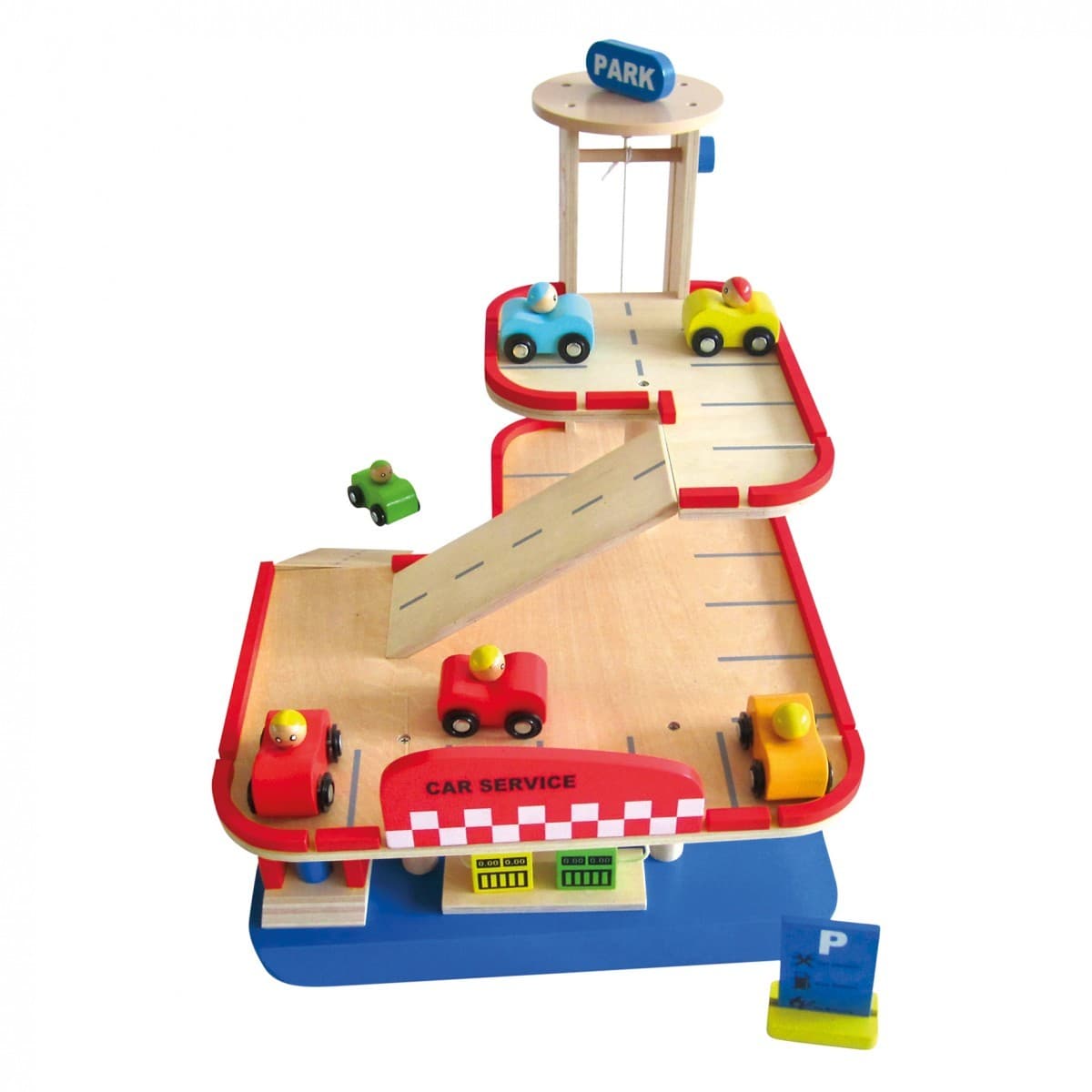 Parkoviště dřevěné Bino, 2 podlaží