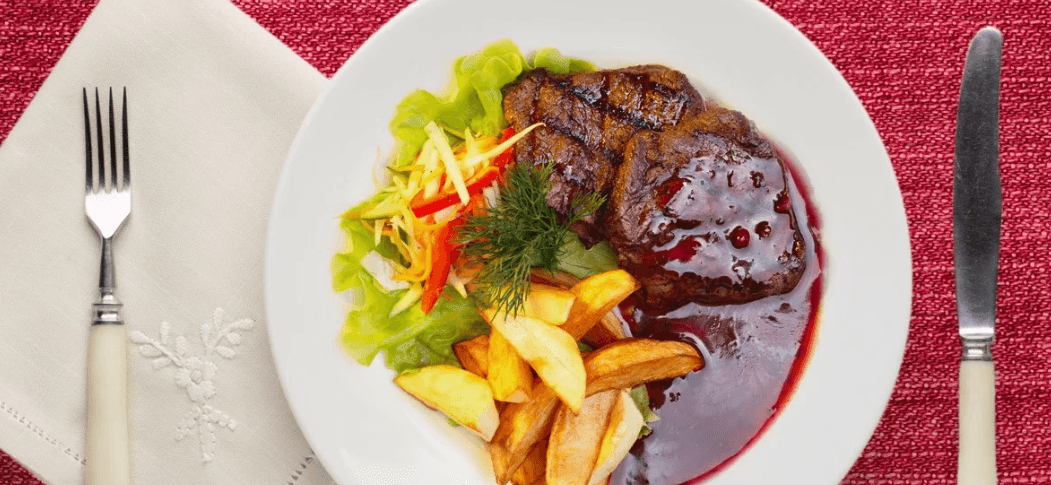 4chodové menu s ovárkem, panenkou i lívanci pro 2