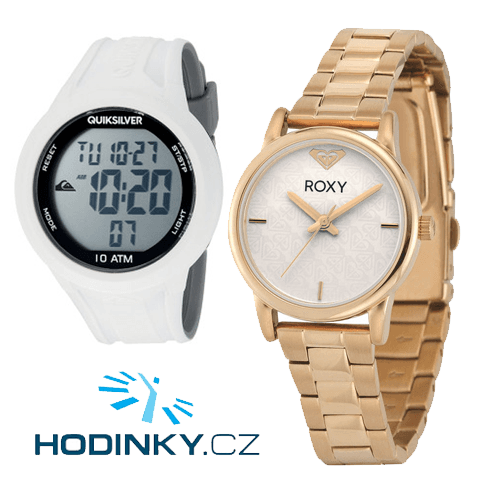 Velký výprodej hodinek Quiksilver a Roxy